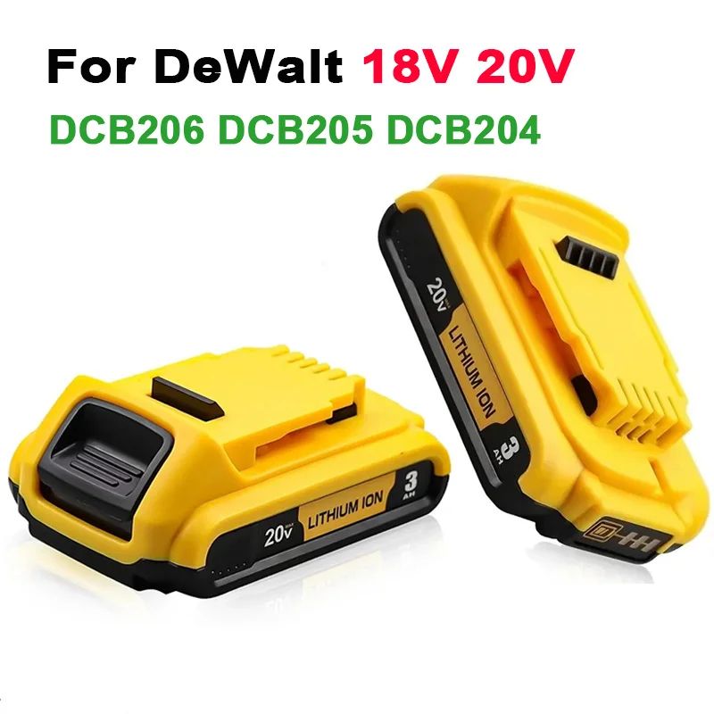 

DCB203 Li-ion Battery 18Volt 20V 3.0Ah For Dewalt Max Tools DCB205 DCB206 DCB204 DCB200 DCB182 DCB180 DCB230 DCD DCF DCG Series