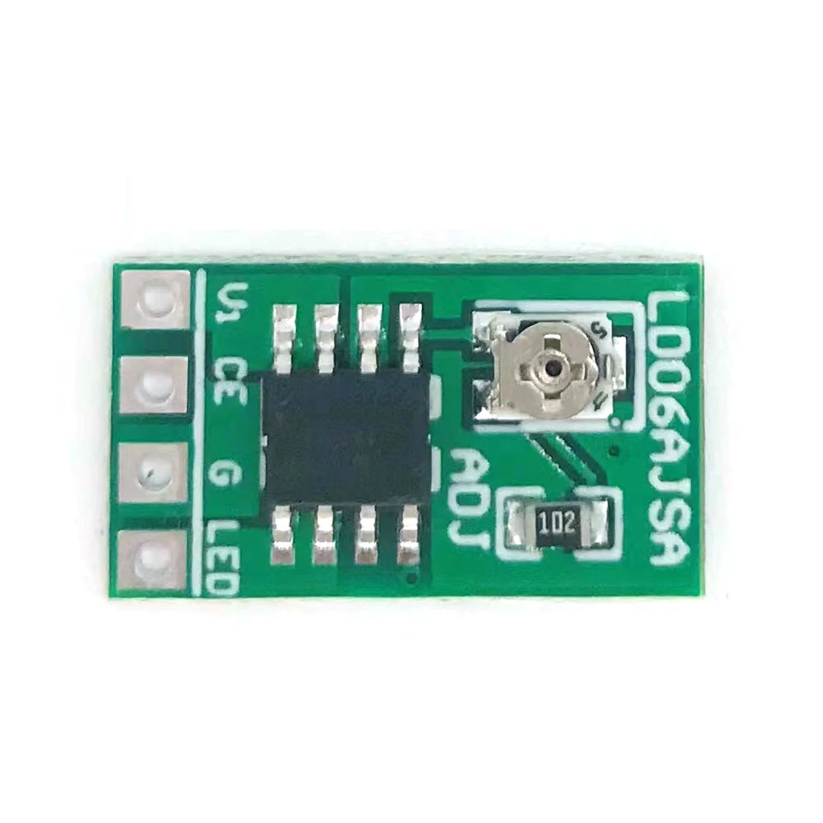 10PCS DC3.3/3.7/5V LED Driver 30-1500MA Constant Current Adjustable Module PWM Control Board