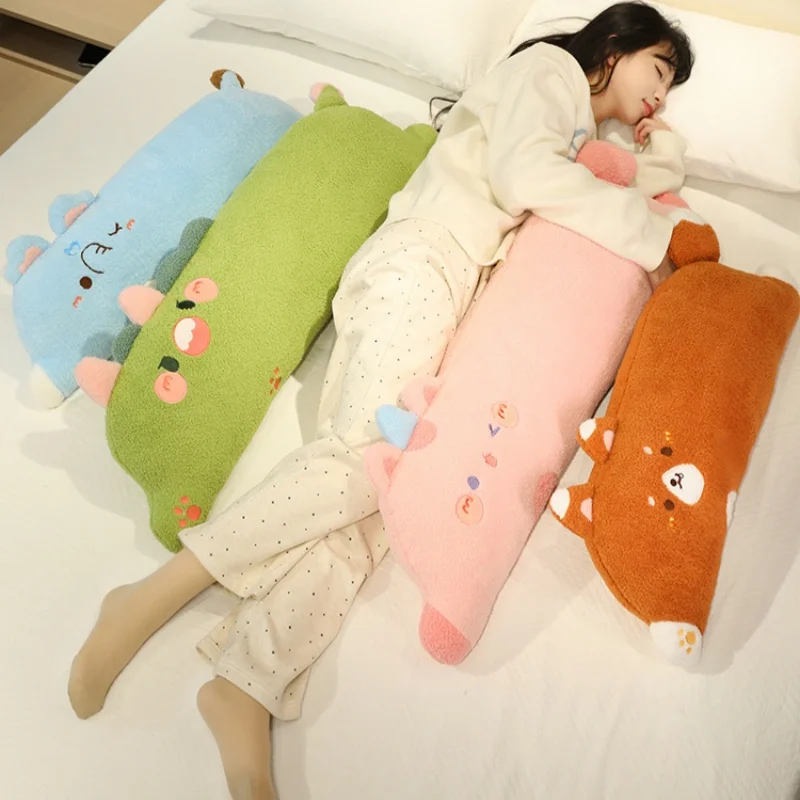 

80cm Lovely Dinosaur Fox Unicorn Elephant Plush Toys Soft Sleeping Plush Pillow Stuffed Animal Dolls Kids Baby Christmas Gifts