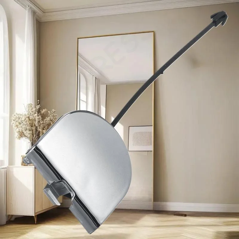 

1Pcs Auto Modification Rear Towing Hook Protection Cap Chrome For Fiat 500 500C 2007-2012