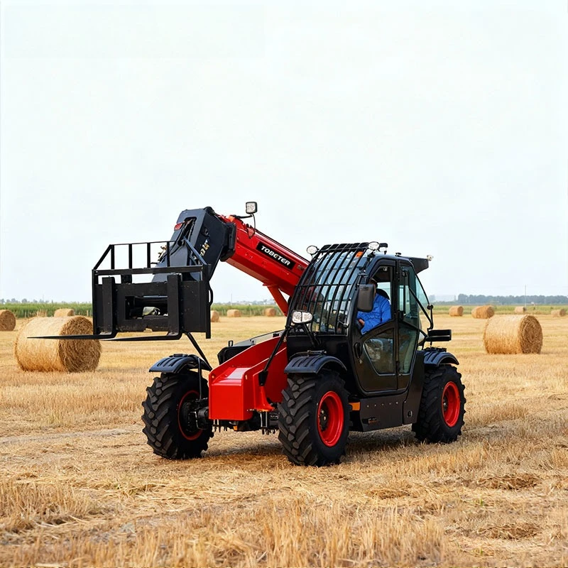 Diesel High Quality 20 Meters Telescopic 4x4 Extended Hand Telehandler Forklift Machine 6000kg Load Capacity