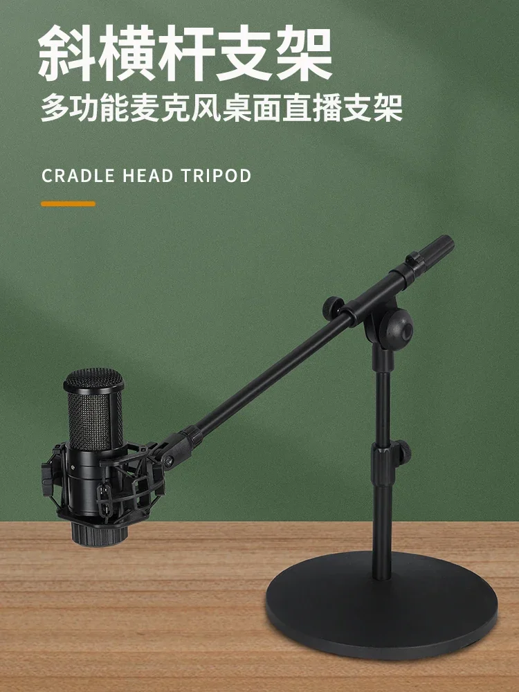 Microphone Microphone Stand Desktop Disc Base Condenser Microphone Clip 440 Levitt 240 Shock Mount Live Singing