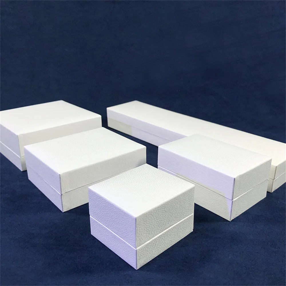 Necklace Box Elegant Bracelet Box Paper Wrapped Box Paper Wrapped For Silver Products Packaging Jewelry Gift Jewelry Brand