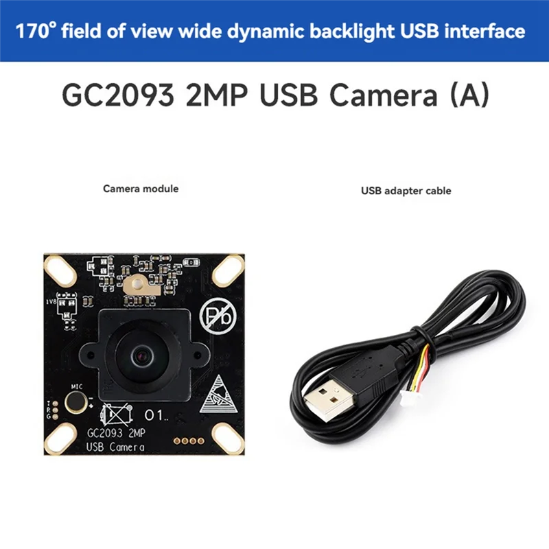 

A29F-GC2093 USB-модуль камеры, выход 2 МП USB2.0, фиксированный фокус, линейный режим HDR 81 дБ, 105 дБ, встроенный микрофон