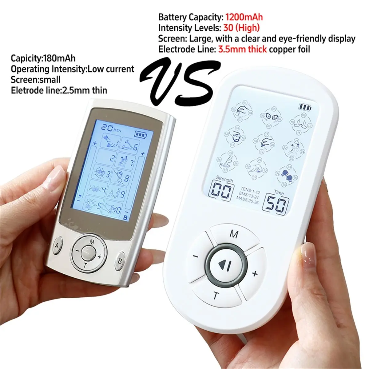 [N84R] 36Modes Electrical EMS Muscle Stimulator Tens Massage Physiotherapy Apparatus Pulse Therapy Acupuncture