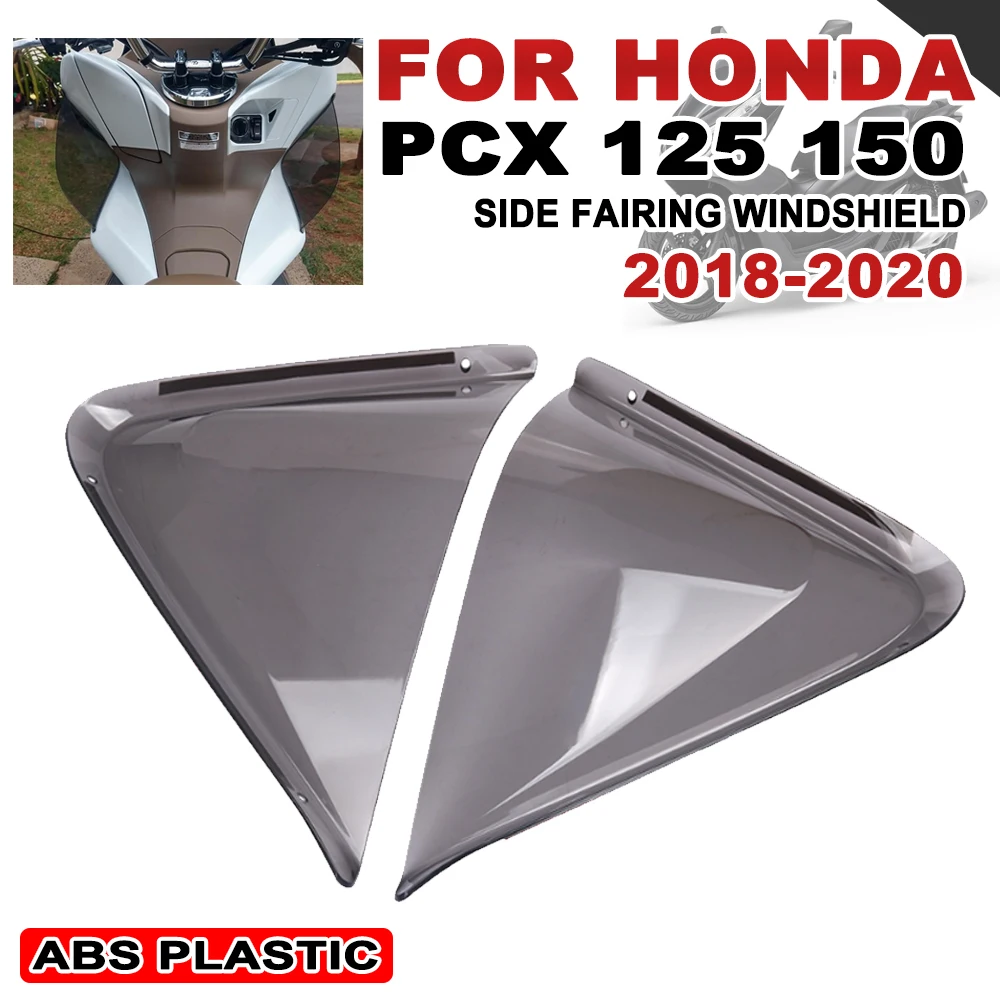 

Motorcycle Windshield Cover Legshield Guard Fairing Wind Deflector For Honda PCX125 PCX150 PCX 125 150 2018 - 2020 Accessories