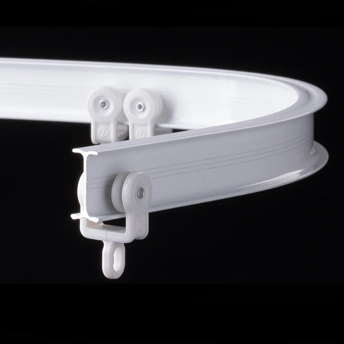 Wholesale Custom Aluminum Modern Curtain Track Rugged and Easy to Install Bendable Design Versatile Accessories
