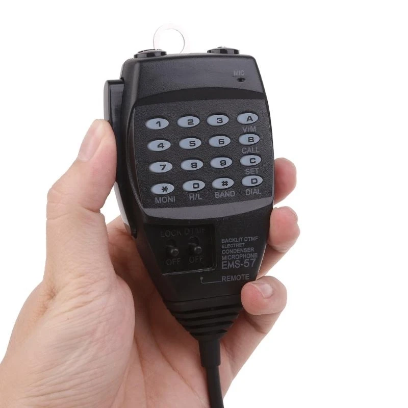 ไมโครโฟนสำหรับ Alinco DR03 DR06 DR135 DR235 DR435 DR635 WALKIE TALKIE KEYPAD KEYPAD MIC