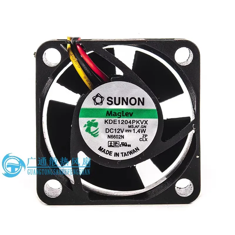 Original 4CM 40 * 40 * 20MM 12V 1.4W Maglev Switch Cooling Fan KDE1204PKVX