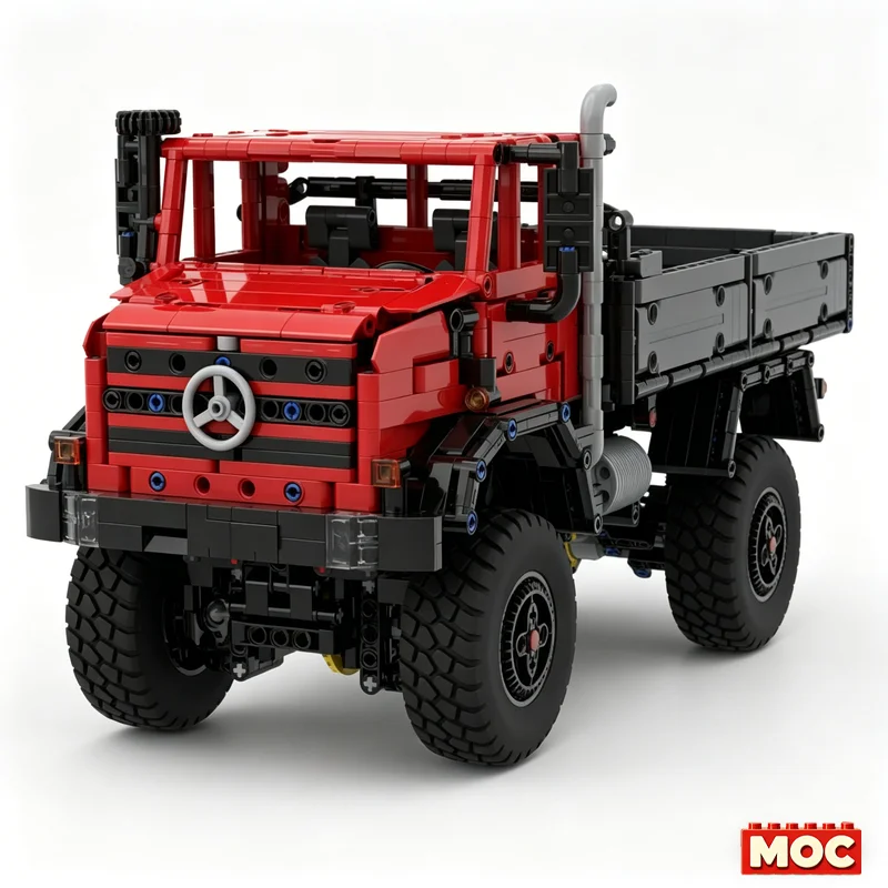 NEW 1702 PCS MOC Technic RC Unimog U5000 Off-Road Truck Remote Control Vehicle Building Blocks Assembly Education Toy Xmas Gift