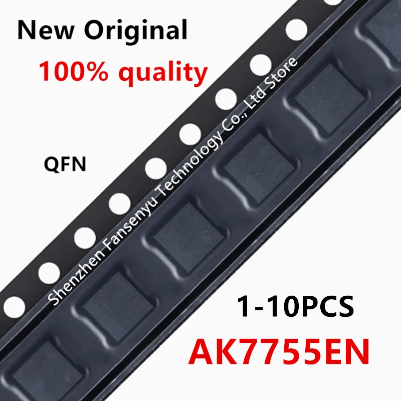 

(1-10piece)100% New AKM7755 AK7755 AK7755EN 7755EN QFN-36 Chipset