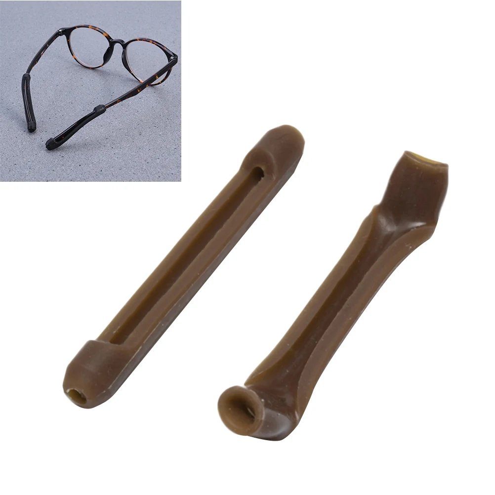 

8 Pairs Anti-slip Leg Foot Cover Silicone Ear Hooks for Glasses Eyeglasses Accessories Drop