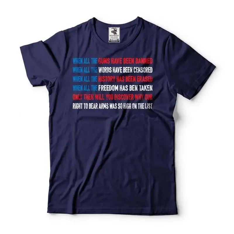 Usa Pro Gun T Shirt Us Patriotic Flag 2Nd Amendment Lover