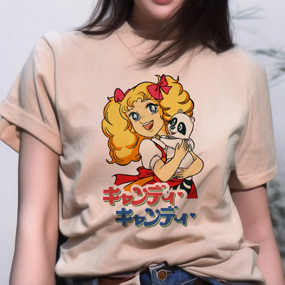 Candy Candy top women manga top female Japanese manga comic clothing