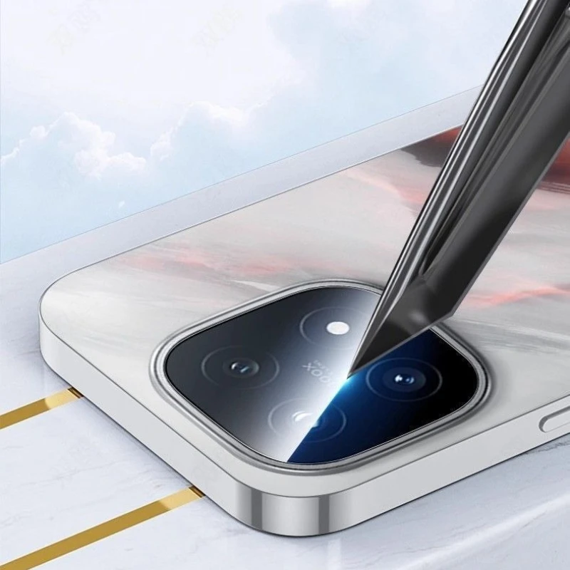 ตัวป้องกันเลนส์กล้องแบบใสสำหรับ iQOO 15 ฟิล์มกันรอยหน้าจอแบบกระจกสำหรับ IQOO15 iqoo 15 ฟิล์มปิดเลนส์