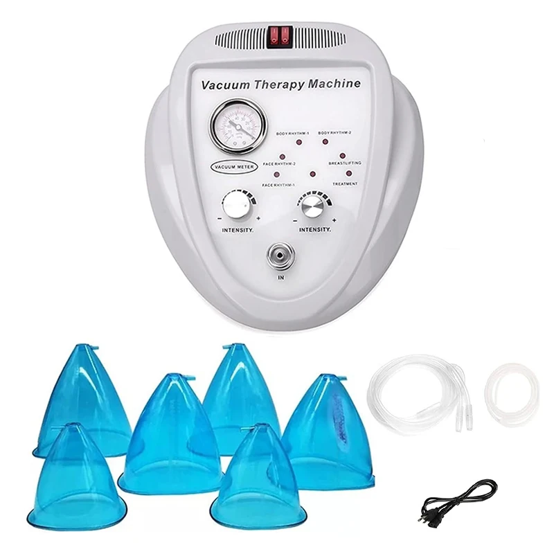 18cm Vacuum Cup Massager BBL Butt Lifting Colombien Machine Buttocks Enhancement Breast Enlargement Pumps Suction Therapy