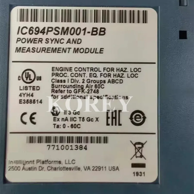 PLC Module IC694PSM001-BB Original Please Inquiry