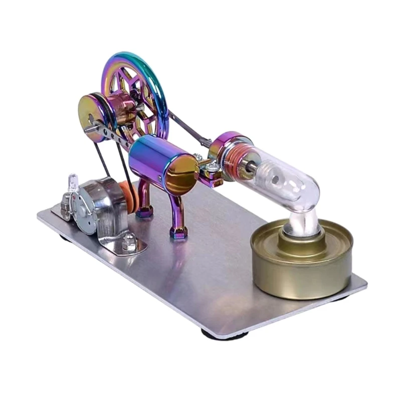Stirling Engine Steam Heat Educational Model Education Toy Low Temperature Stirling Engine Model Generator Desk Model