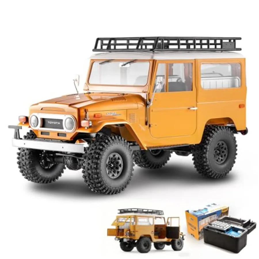 

Радиоуправляемая модель внедорожника FMS 1/10 RC Crawler FJ40 Toyota (лицензионная), 4WD, 2.4G, для хобби, 4x4, для бездорожья, с трансмиссией