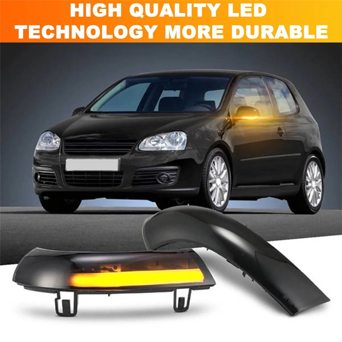 2Pcs Dynamic Blinke… - image