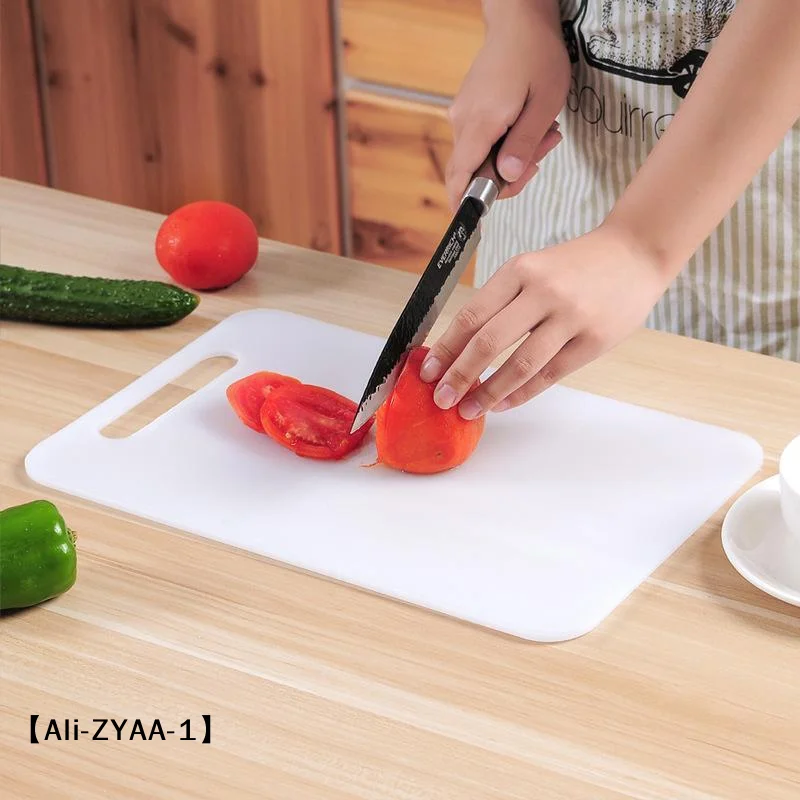 【A】Three Sizes Of Mold-Resistant Plastic Double-Sided Cutting Boards With Hanging Hooks Use For Cutting Fruits And Vegetables