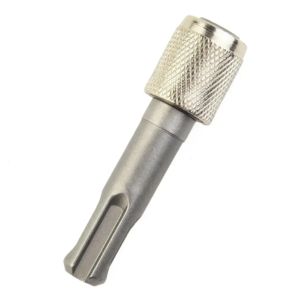 SDS Round Shank To 1/4inch Hexagon Converter Electric Hammer Conversion Connecting Rod Sleeve Drill Head Adapter Power Tool Part