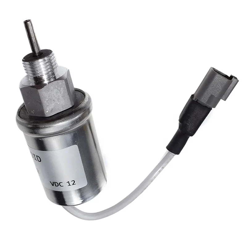 Solenoide de apagado de combustible WOLFIGO 12V para Perkins 402D 403D 404D 404C 403C U 85206452 185206452   U U.S. 85206520   35107U 185206192