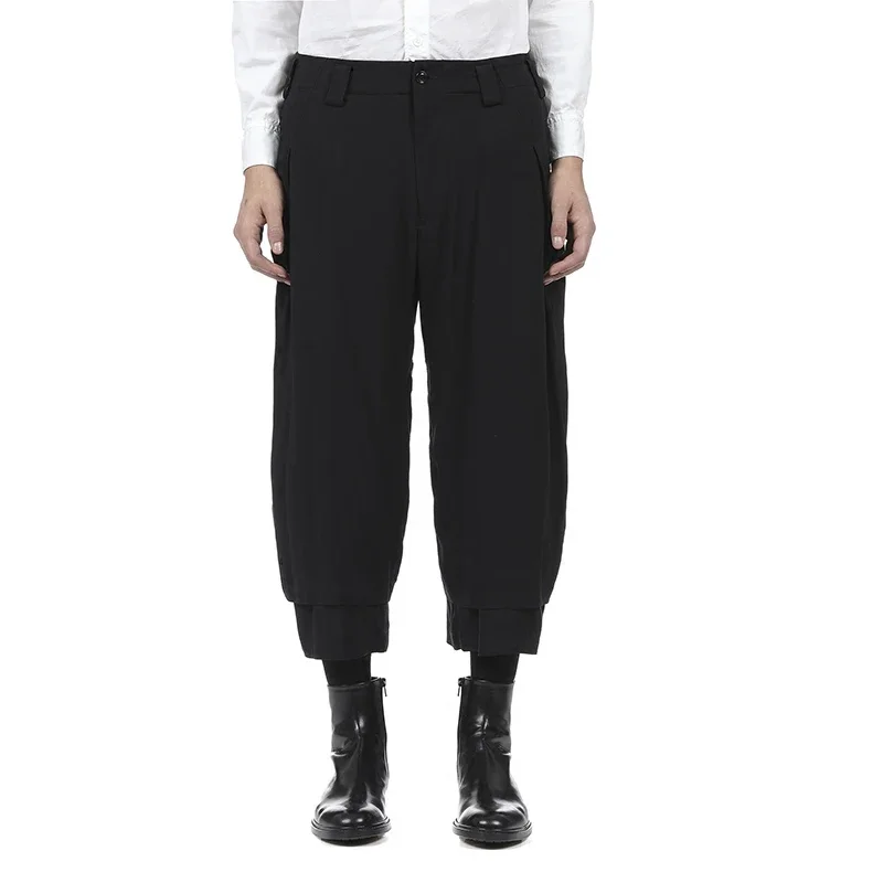 

YOJI OOAK GABARDINE TROUSERS Yoji Ooak gabardine trousers