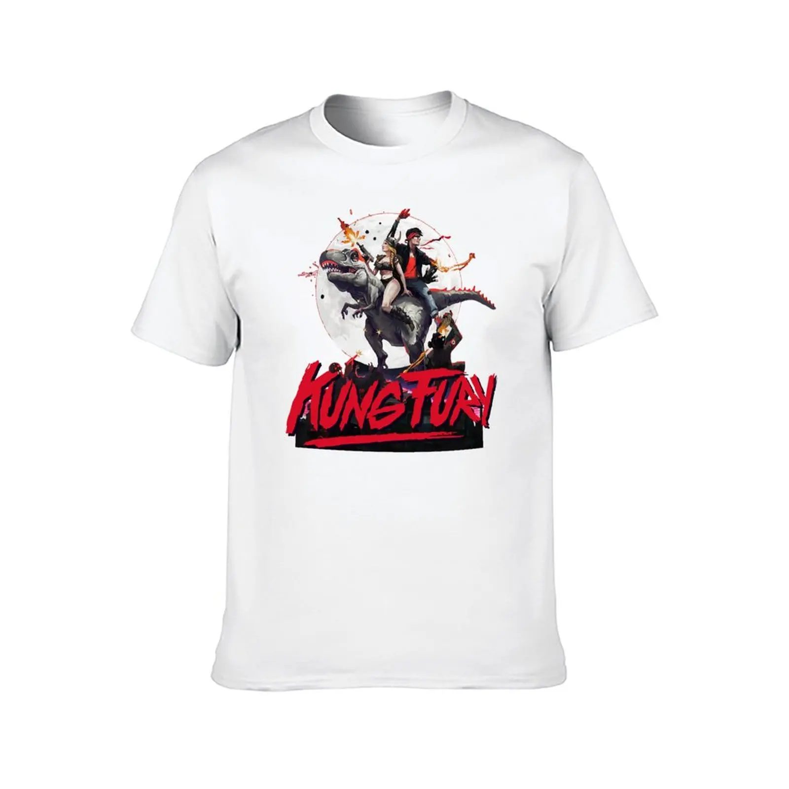 Kung Fury T-Shirt men t shirt cotton 100% t shirt man cotton T-Shirt