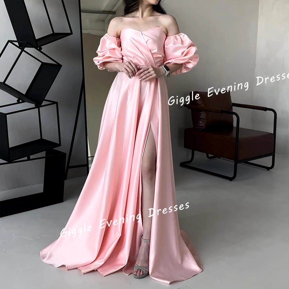 Guest Woman Customized  Dress Strapless A-Line Prom Gown Saudi Arab Summer Pleated Floor-Length Chic And Elegant Evening 2025