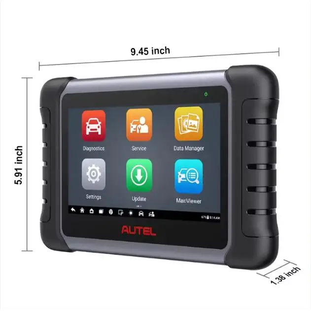 MaxiCheck MX808S Mk 808 Bt OBD2 Scanner All-System Bi-Directional Control Diagnostic Engine Analyzer Maxicom Mk808ts