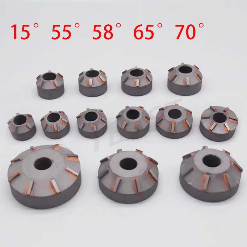 15/55/75 Degree Hard Alloy Valve Reamer Valve Seat Milling Cutter For Automotive Motorcycle Engine Valve Seat Reamer Head