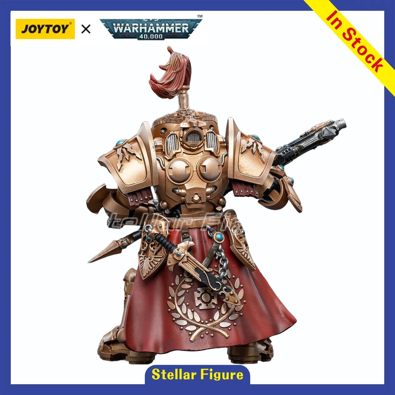 

【SF】JOYTOY 1/18 Фигурка Adeptus Custodes Allarus Custodian Osyr Archimaxes Модель игрушки Подарки Коллекция украшений