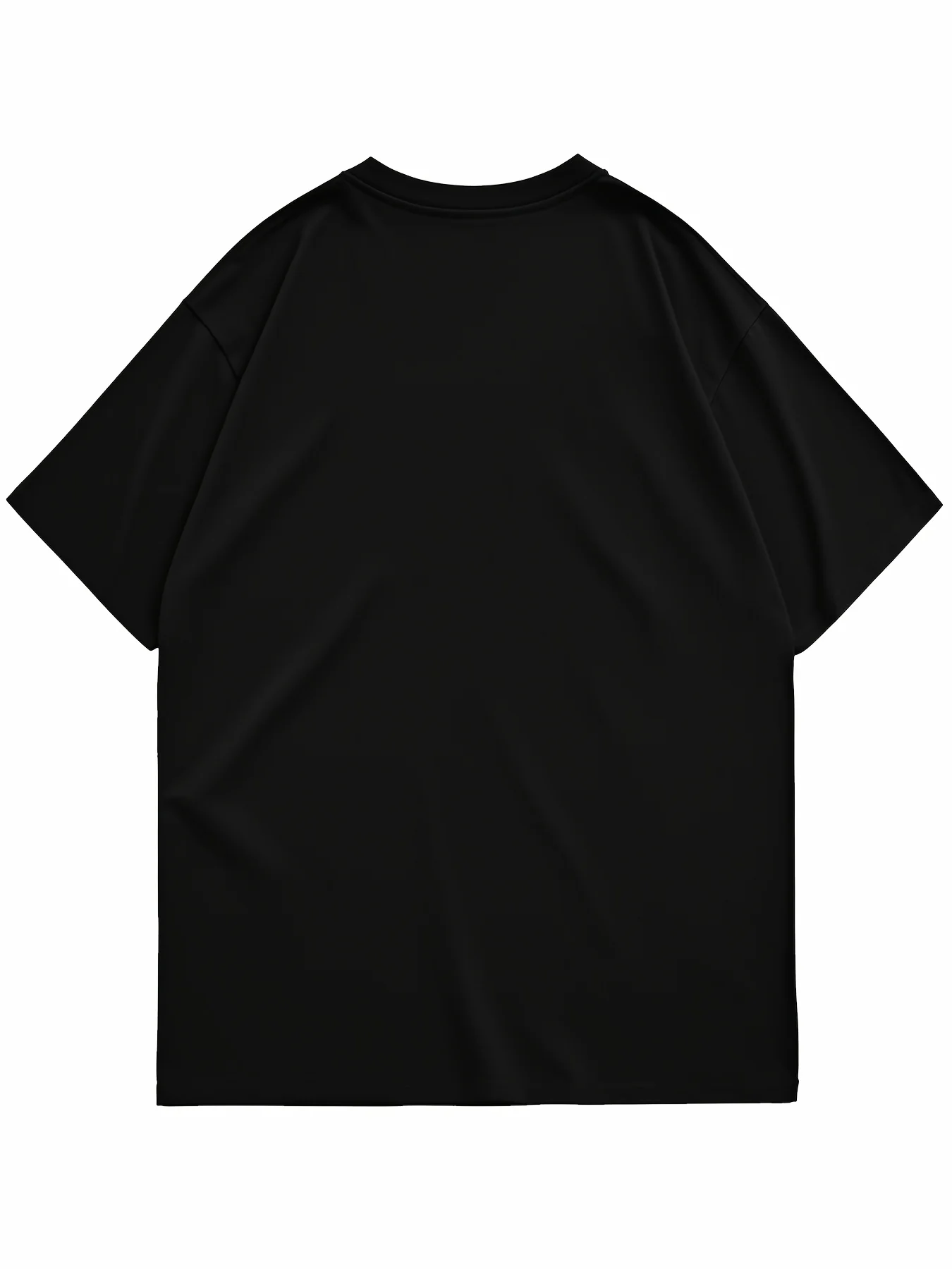 الرجال القوطية الجمجمة نمط تي شيرت 100% القطن فضفاض نمط غير رسمي جريئة الشيطان الجمجمة والجماجم رسالة كتلة اللون تصميم