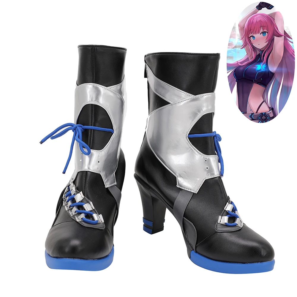 VTuber Yuuhi Riri Shoes Cosplay Women Boots