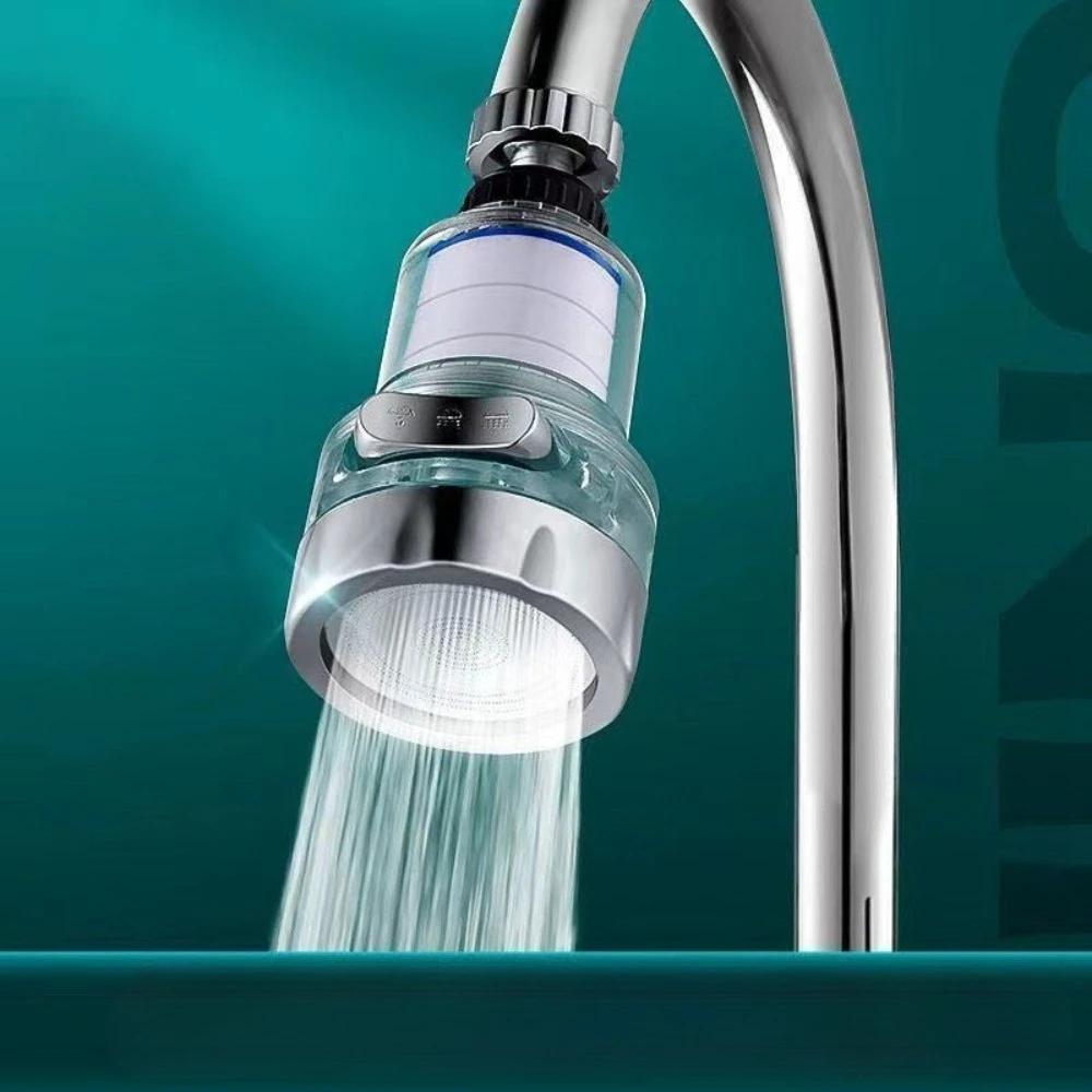 360 Rotating Water Purifier Filter Tap Universal for Kitchen Bathroom Shower Household Filter PP Cotton High Density