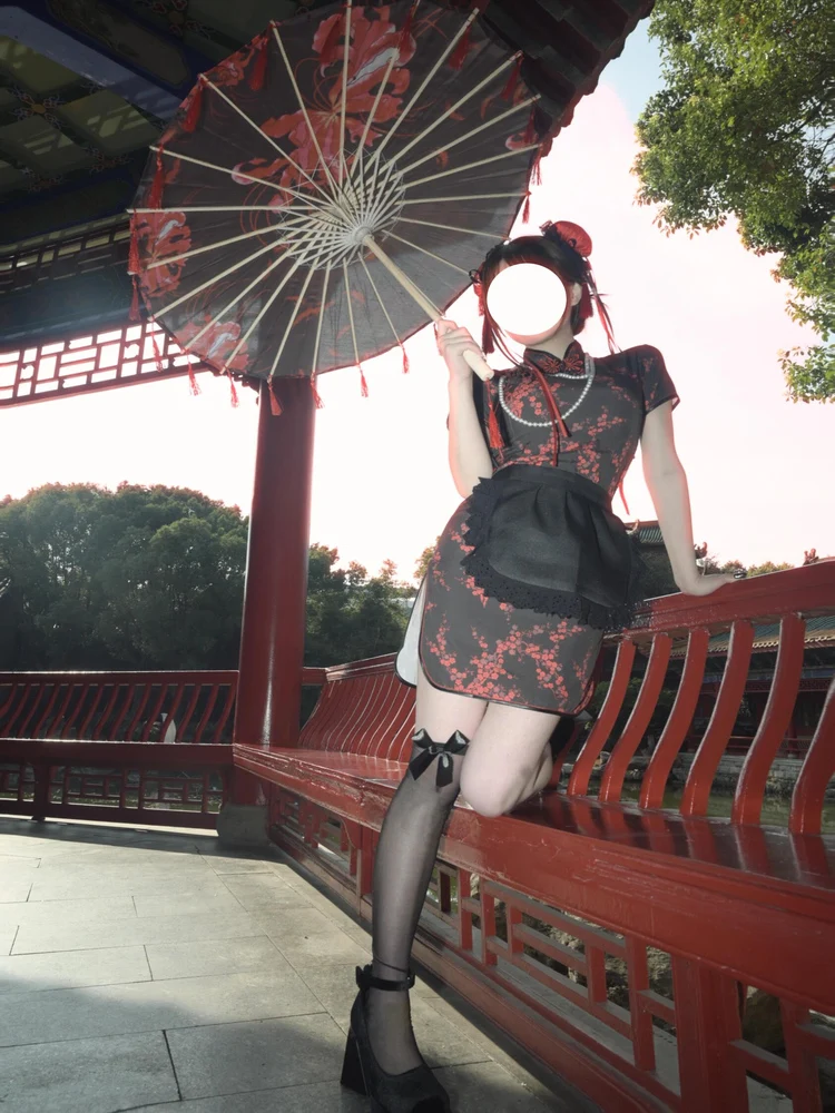 

Новый китайский Sle Dr Maid orm loween Cisas Косплей Мягкая юбка для девочек, лыжная повседневная одежда, ...