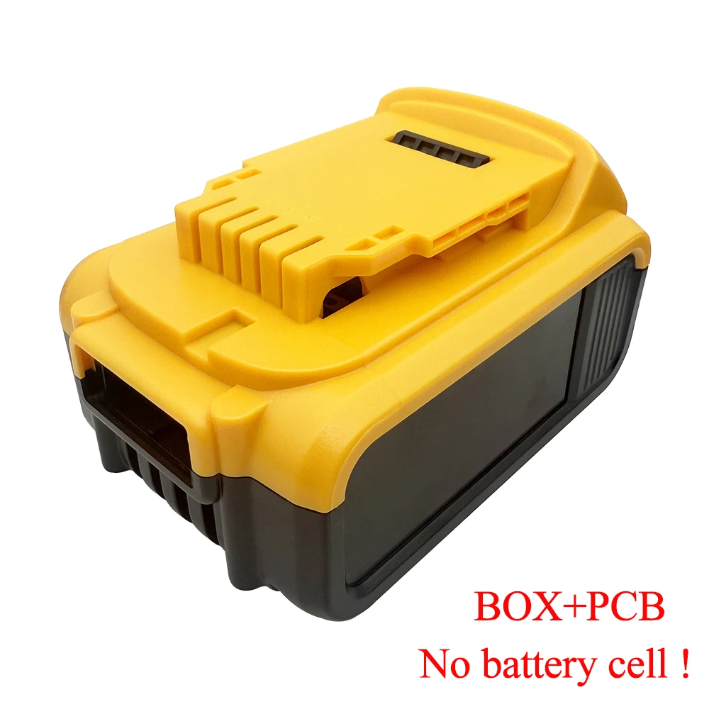 DCB180 Lithium Battery Storage Box Plastics Case PCBA for Dewalt 18V 20V Li-ion Battery Protection Circuit Board Housings Shell
