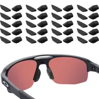 E.O.S Silicon Juego grande y pequeño de almohadillas nasales push-in de repuesto para OAKLEY Mercenary OO9424-Options