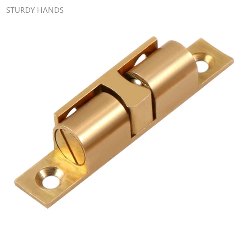 

10PCS pure copper bead cabinet door wardrobe cabinet suction strong magnetic suction spring buckle invisible door opener