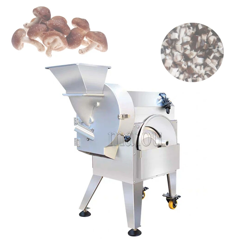 

300-500kg/h Commercial Industrial Electric Chop Shredder Fruit Dice Slicer Chopper Cutter Vegetable Cut Machine