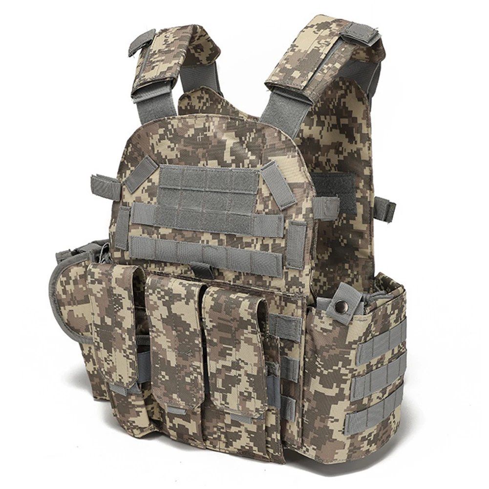 Nylon Chest Rig Molle Vest Camouflage Body Armor Hunting Carrier Men Combat Equipment Paintball Airsoft Vest Bullet Proof Vest