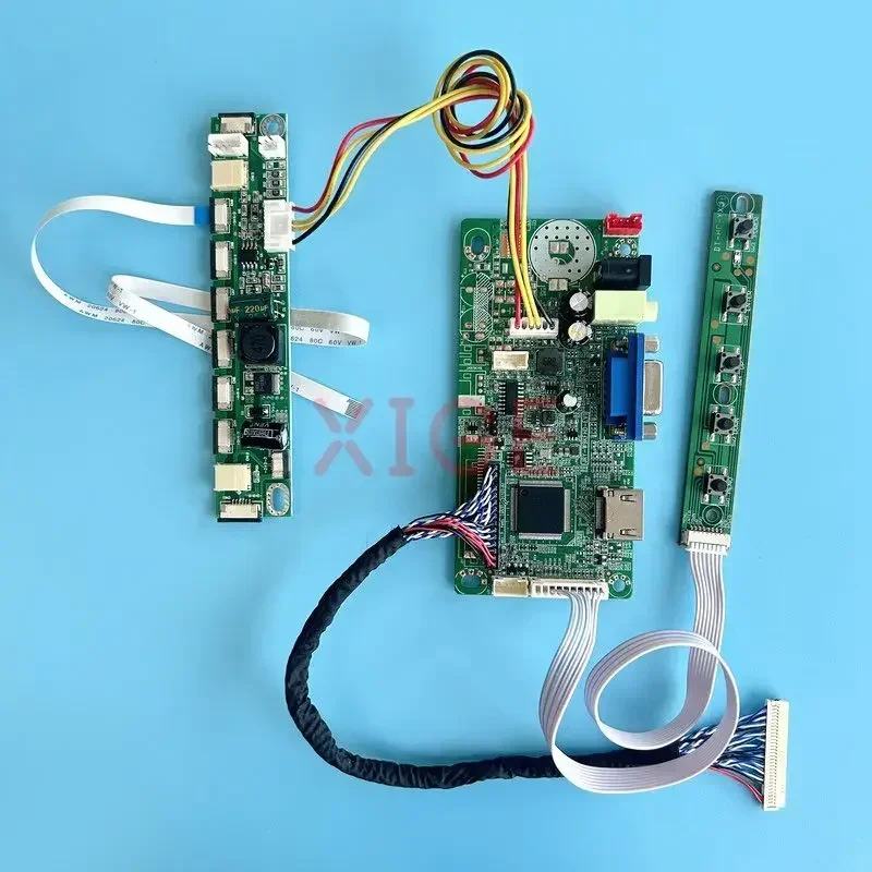 

LCD Display Controller Driver Board Fit MT200LW01 LM220WE5 VGA 20" Screen HDMI-Compatible Speaker LVDS 30-Pin 1680*1050 DIY Kit