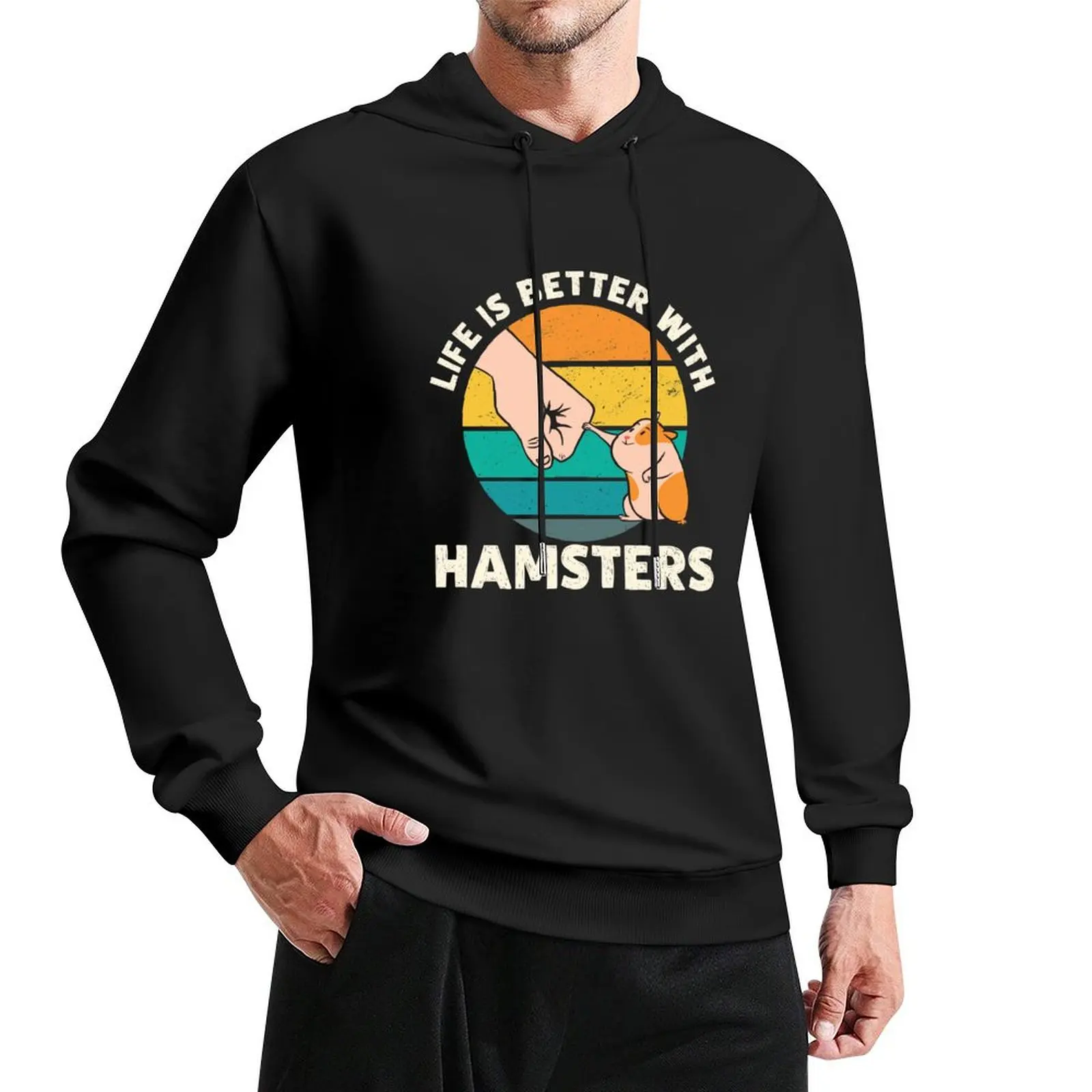 

Life is Better With Hamster Hamster Lover Hamster Owner Pullover Hoodie mens designer clothes streetwear men hoody