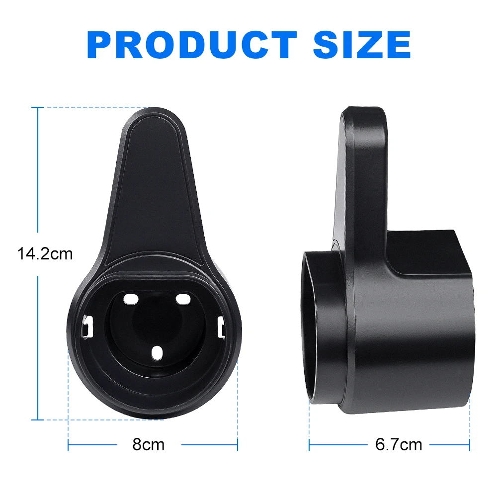 EV Charger Holder Type 1 J1772 Type 2 For Tesla GBT Electric Car Charging Cable Holder Wall-Mount Protection Lead Accessories