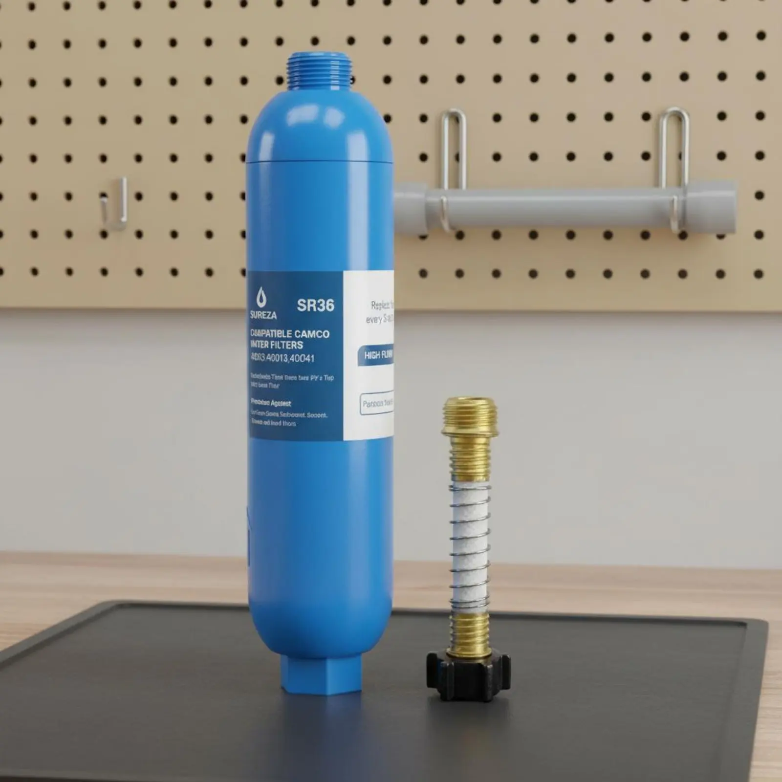 RV Water Strainer Reduces Chlorine & Sediment RV Hose Strainer Plumbing Part 20 Filtration Rating Filtration for Gardening