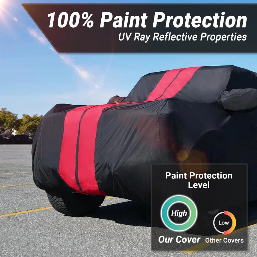 Custom SUV Cover for Jeep Cherokee 19751983 Waterproof AllWeather Rain Snow UV Sun Protector Full Exterior Indoor Outdoor Car C
