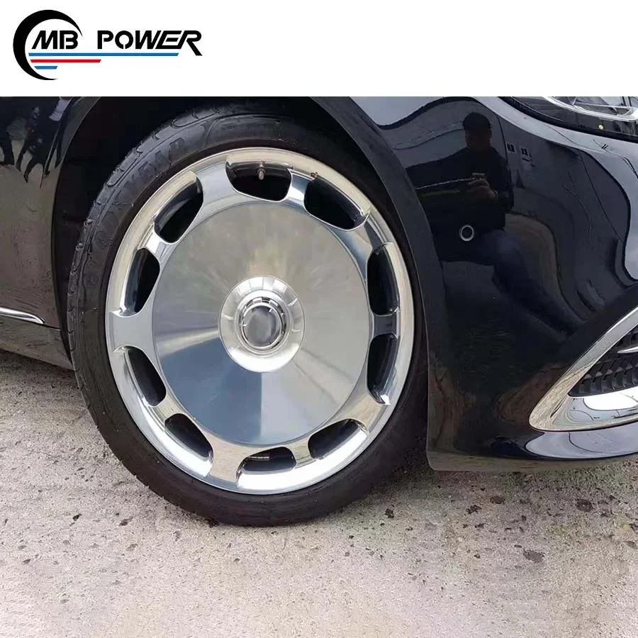 

S class W222 wheel hub fit for w222 S350 s63 S450 wrought aluminium alloy material car wheel with logo