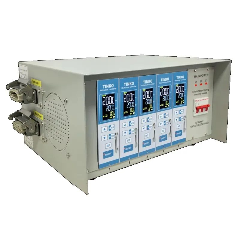 5 Zone White Welding Temperature Control  Auto-tuning PID Control Hot Runner Temperature Controller