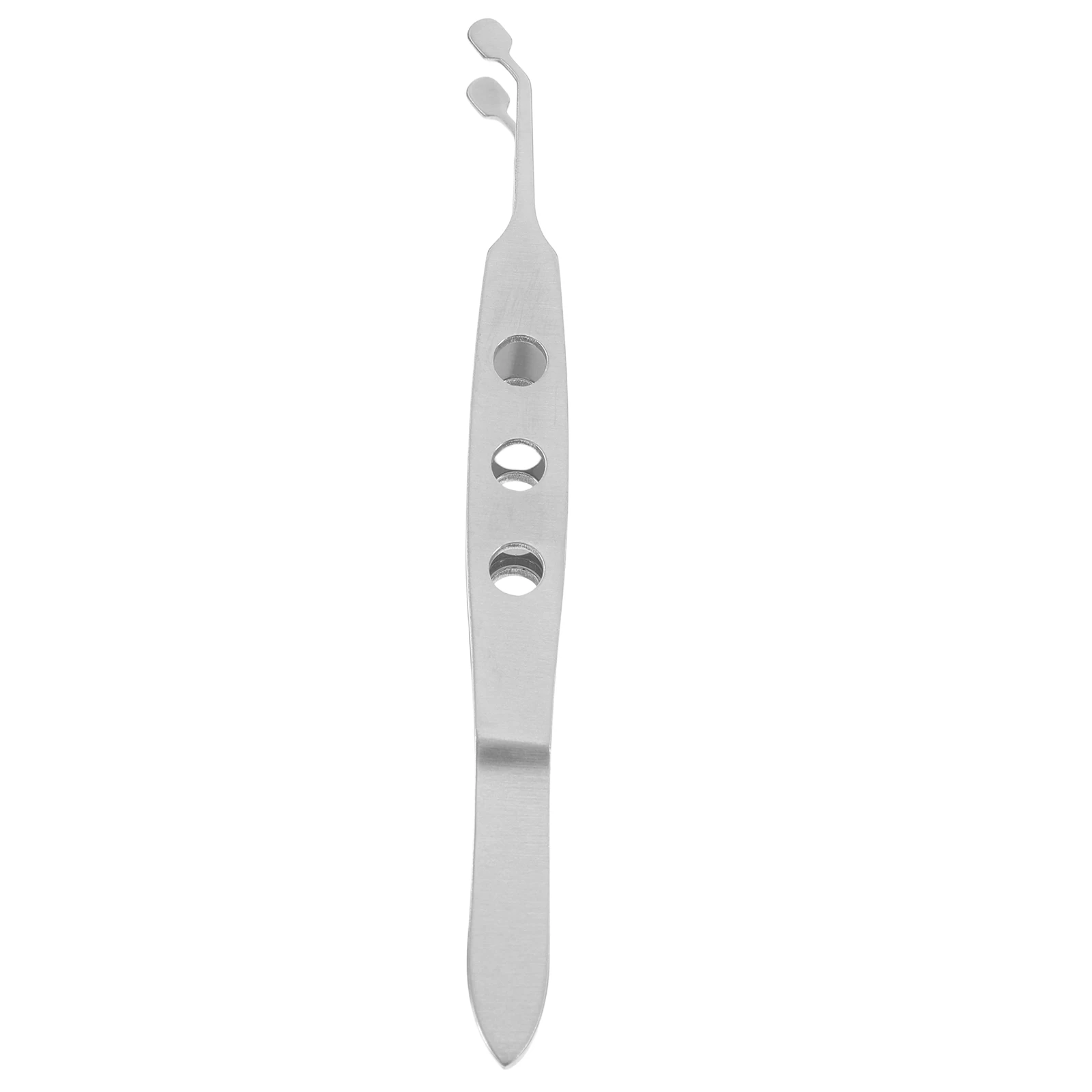 

Massage Tweezers Round Tip Eyelid Gland Unblocking Tool for Eye Health Care Stainless Steel Expressor Eyebrow Removal Instrument